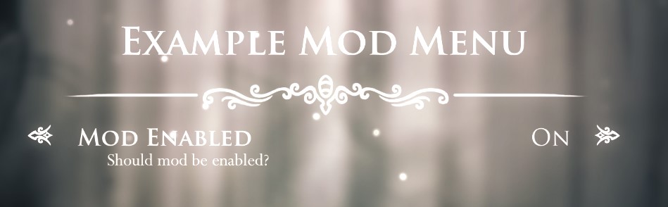 Mod Toggle Example